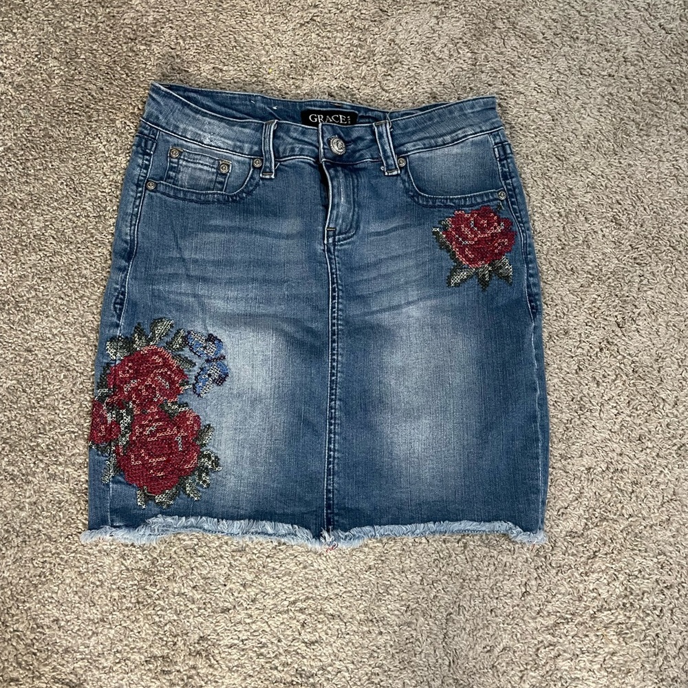 Jean skirt